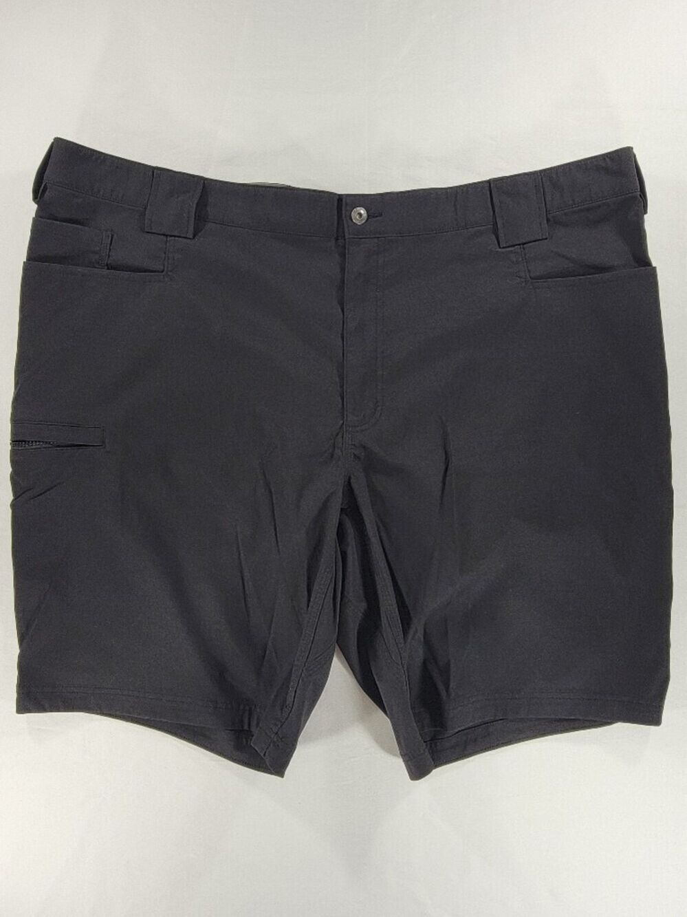 Duluth Trading Co Shorts Mens 48 Black Flex Dry On The Fly Cargo Standard